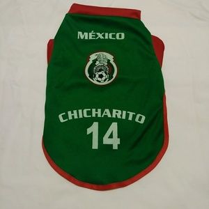 Mexico Soccer Jersey For Dogs or Cats Dize XS